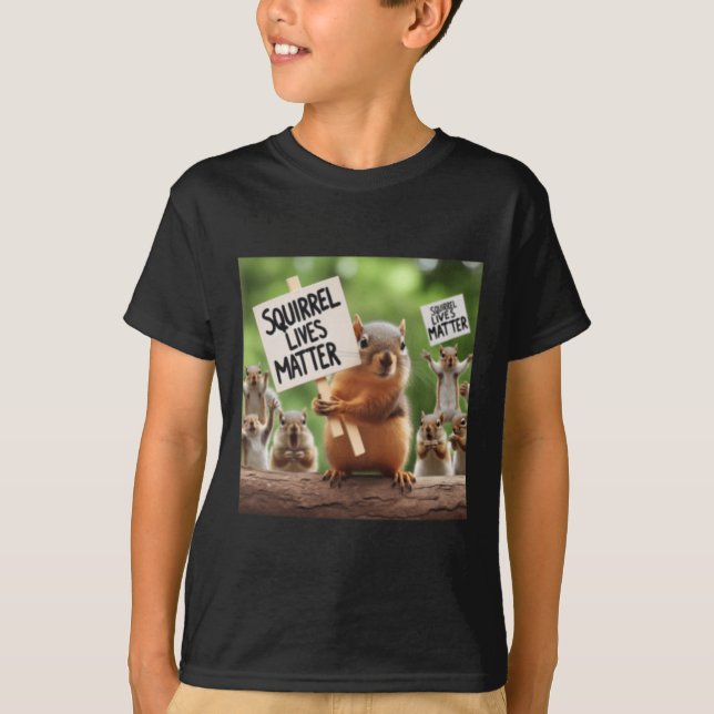 Camiseta Esquilo Vive Sticker (Frente)