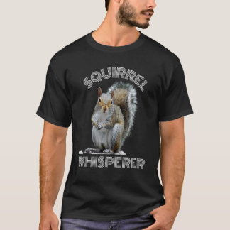 Camiseta Esquilo Whisperer Legal Esquilo Sarcástico