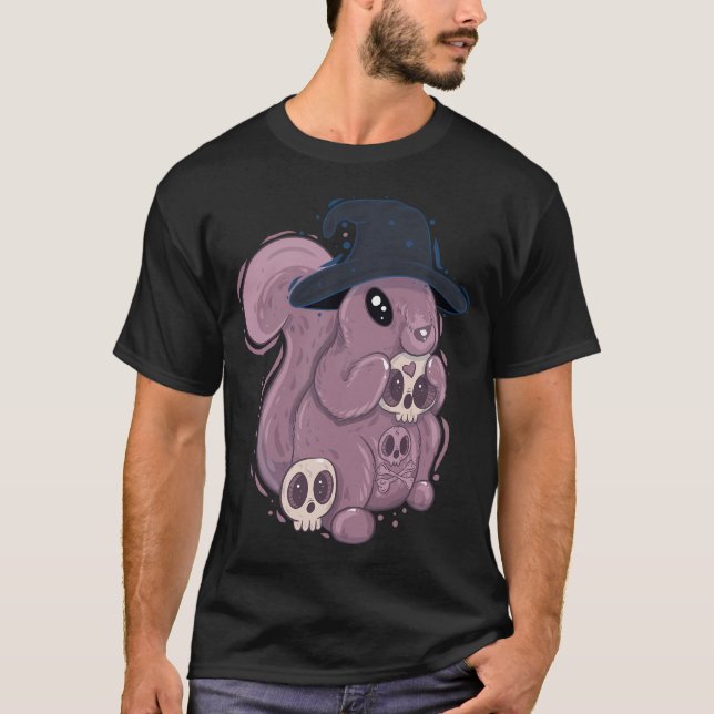 Camiseta Esquilo Witchy (Frente)
