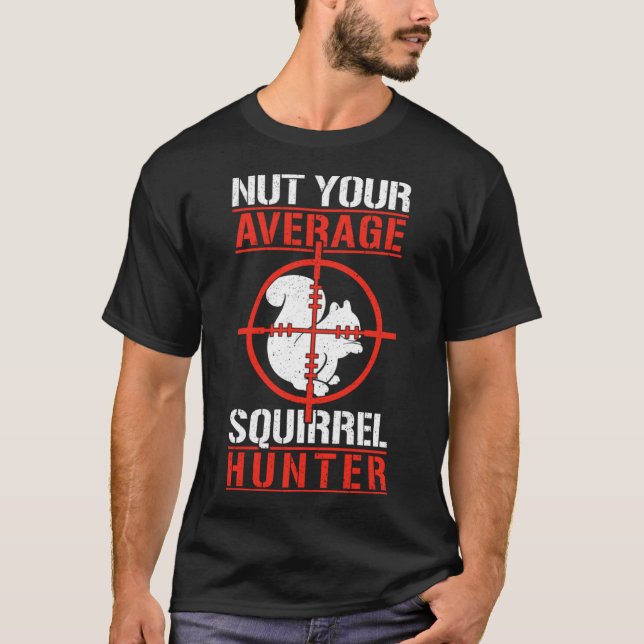 Camiseta Esquilos Cortes Roedores Nut Seu Esquilo Médio H (Frente)