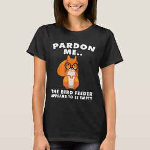 Camiseta Esquilos Engraçados Floresta Animal Sciuridae Aman