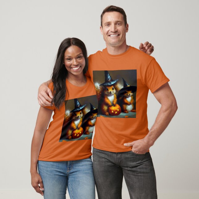 Camiseta Esquilos Halloween (Unissex)