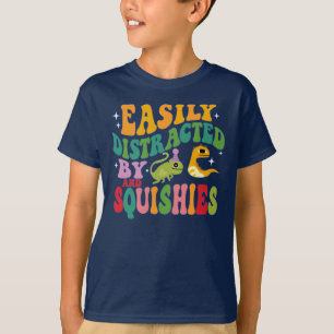 Camiseta Esquis facilmente Distraídos Lizard