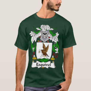Camiseta Esquivel Casaco de Guarda Familiar de Armas
