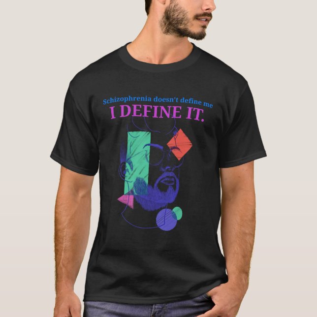 Camiseta Esquizofrenia não me define (Frente)
