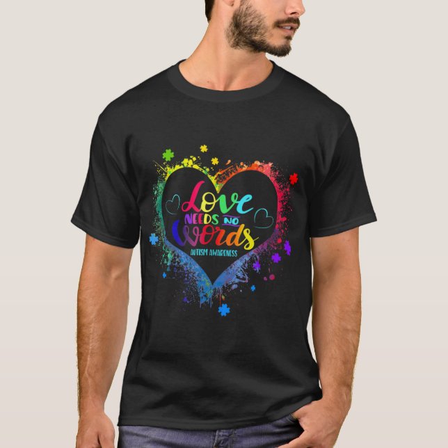 Camiseta Essa Alguém com Autismo me ensinou as Necessidades (Frente)