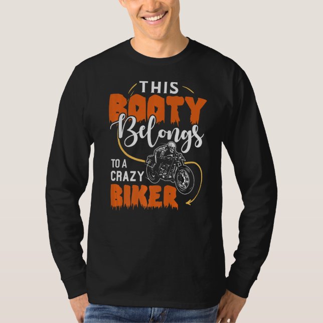 Camiseta Essa Bootada Pertence A Um Biker Engraçado. (Frente)