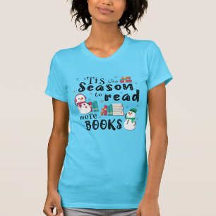 Camiseta Essa é a estação para ler mais livros