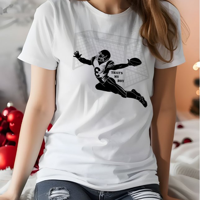 Camiseta Essa é a minha mãe de futebol (Criador carregado)