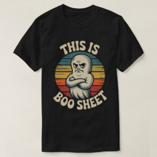 Camiseta Essa É Folha de Boo Fantasma Divertido de Hallow