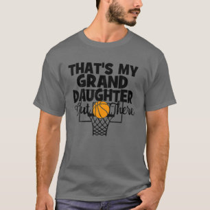Camiseta Essa é minha neta lá fora, basquete