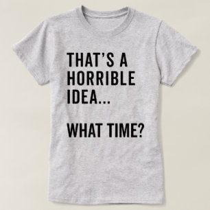 Camiseta Essa é uma citação horrível e engraçada