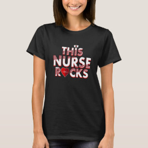 Camiseta Essa Enfermeira Rocks Celebra Enfermeiras No Dia A