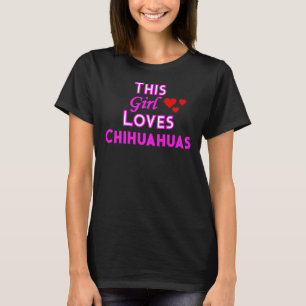 Camiseta Essa garota ama Chihuahuas