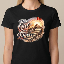 Camiseta Essa Garota Ama Fitness