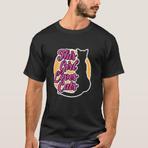 Camiseta Essa Garota Ama Gatos