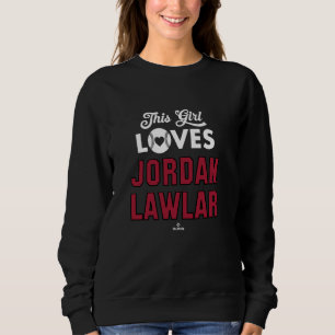 Camiseta Essa garota ama Jordan Lawlar Arizona Baseball MLB