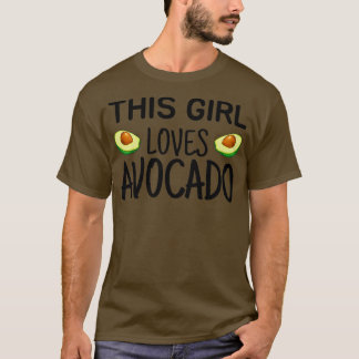 Camiseta Essa garota ama o abacate
