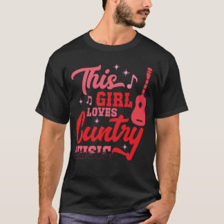Camiseta Essa garota ama o amigo da música country