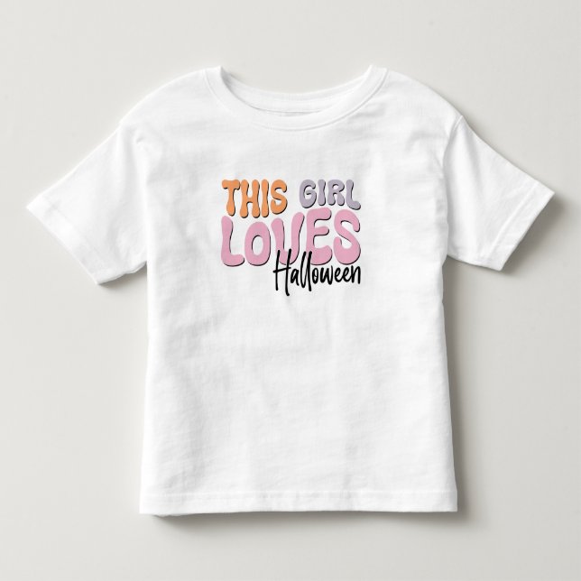 Camiseta Essa Garota Ama o Halloween (Frente)