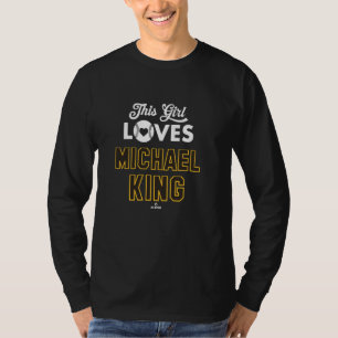 Camiseta Essa Garota Ama o Michael King San Diego Baseball