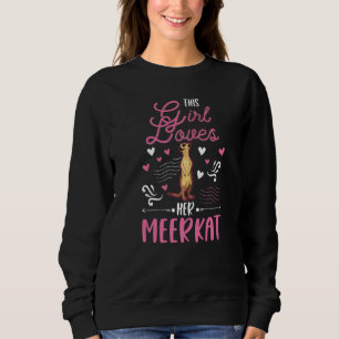 Camiseta Essa garota ama seu suricato