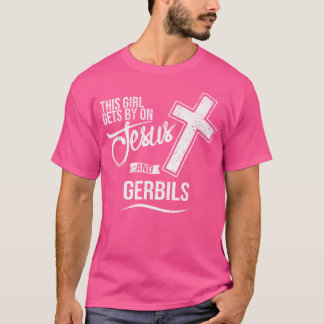 Camiseta Essa Garota Passa Por Jesus E Gerbilos Religiosos 