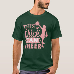 Camiseta Essa Garota Pode Torcer Roupas de Esportes de Líde