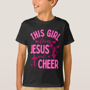 Camiseta Essa Garota Que Ama Jesus E O Espírito Cristão De