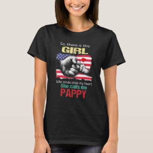 Camiseta Essa Garota Roubou Meu Coração Me Chama Pappy