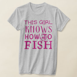 Camiseta Essa Garota Sabe Pescar