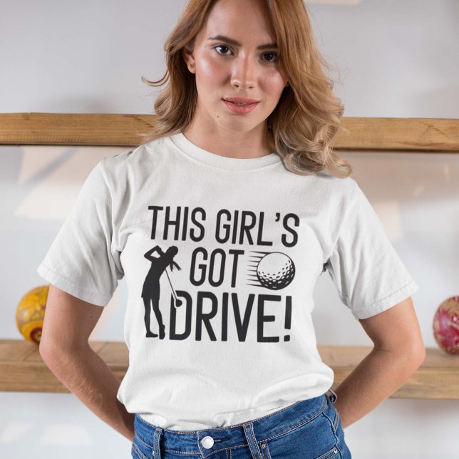 Camiseta Essa garota tem o motor (Criador carregado)