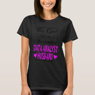 Camiseta Essa Garota Tem Um Espantoso Marido De Analista De