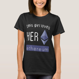 Camiseta Essa Menina Ama Seu Étero Cripto Engraçado Cryptoc