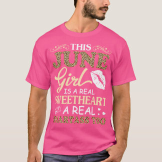 Camiseta Essa Menina De Junho É Um Verdadeiro Amor Um Smart