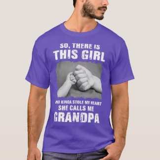 Camiseta Essa Menina Que Meio Que Roubou Meu Coração Ela Me