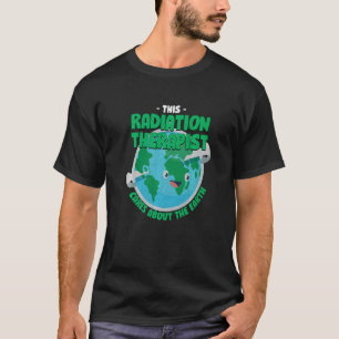 Camiseta Essa Terapêutica De Radiação Se Preocupa Com O Nat