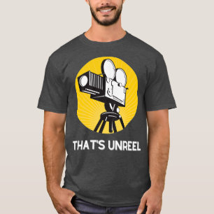 Camiseta Essa Unreel para cineastas e fãs de filmes