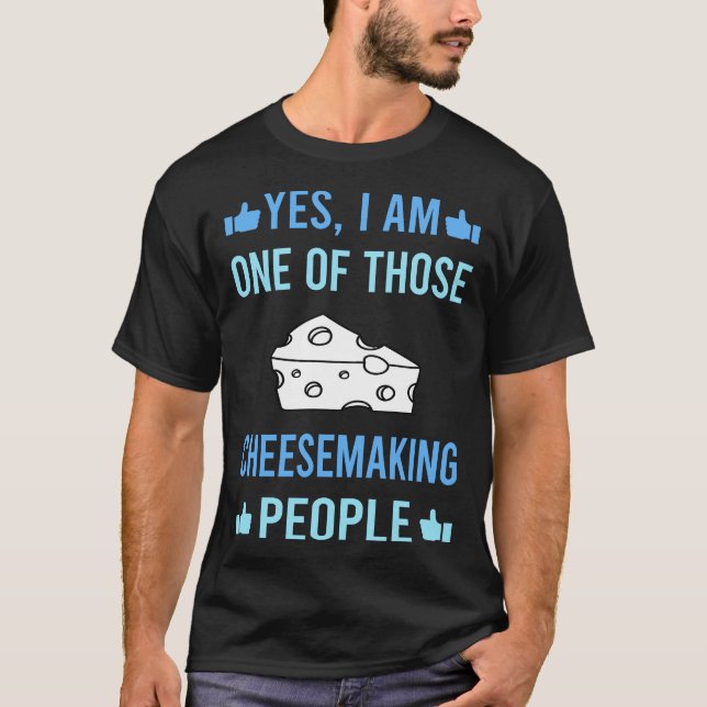 Camiseta Essas Pessoas Queijos Que Fazem Queijo (Frente)