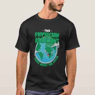 Camiseta Esse Assistente Médico Se Preocupa Com O Nat Da Te