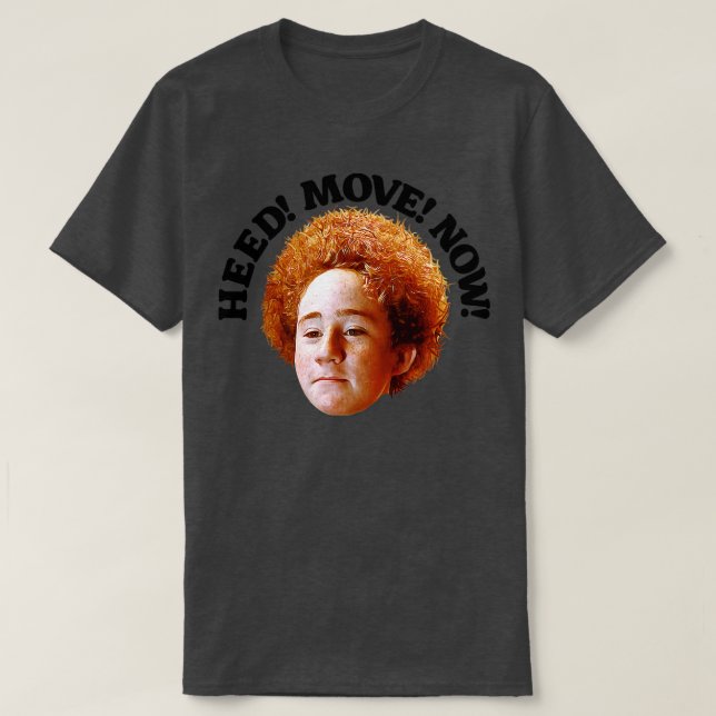 Camiseta Esse Cabeça de Meninos é como um Laranja em um Pal (Frente do Design)