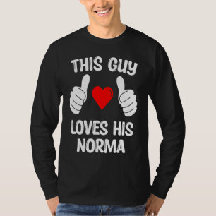 Camiseta Esse Cara Ama Sua Esposa Namorada Norma Dia dos Na