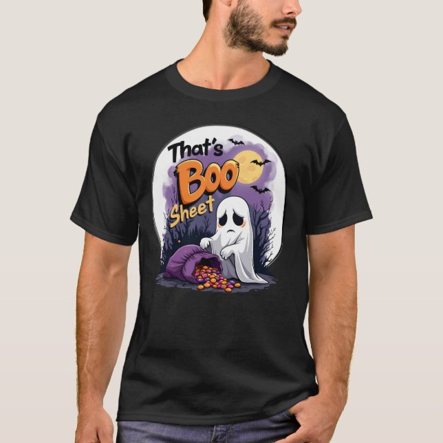 Camiseta Esse é Boo Sheet Halloween Ghost (Frente)