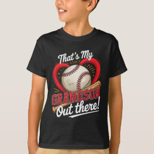 Camiseta Esse É Meu Avô Lá Fora Baseball Avó Baseb