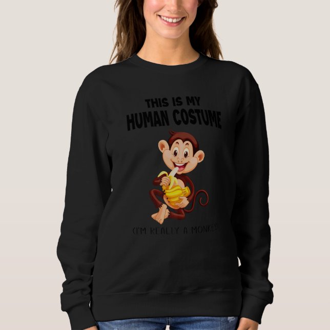 Camiseta Esse É Meu Disfarce de Humano Eu Sou Realmente um  (Frente)
