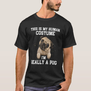 Camiseta Esse É Meu Disfarce de Humano Na Verdade Sou Um Pu