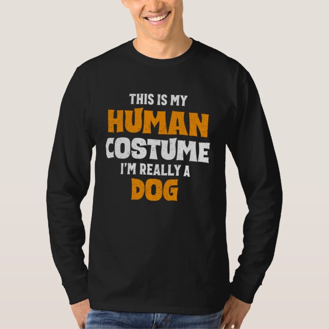 Camiseta Esse É Meu Disfarce Humano Eu Sou Realmente Um Cac (Frente)