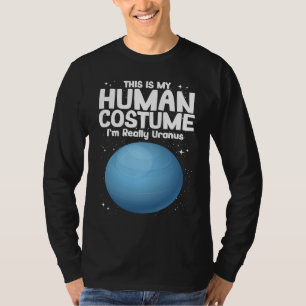 Camiseta Esse É Meu Disfarce Humano Na Verdade Sou Urano