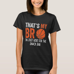 Camiseta Esse é meu mano, estou aqui só pelo lanche do mano
