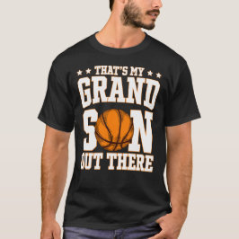 Camiseta Esse é meu neto aí fora Basquete Vovó